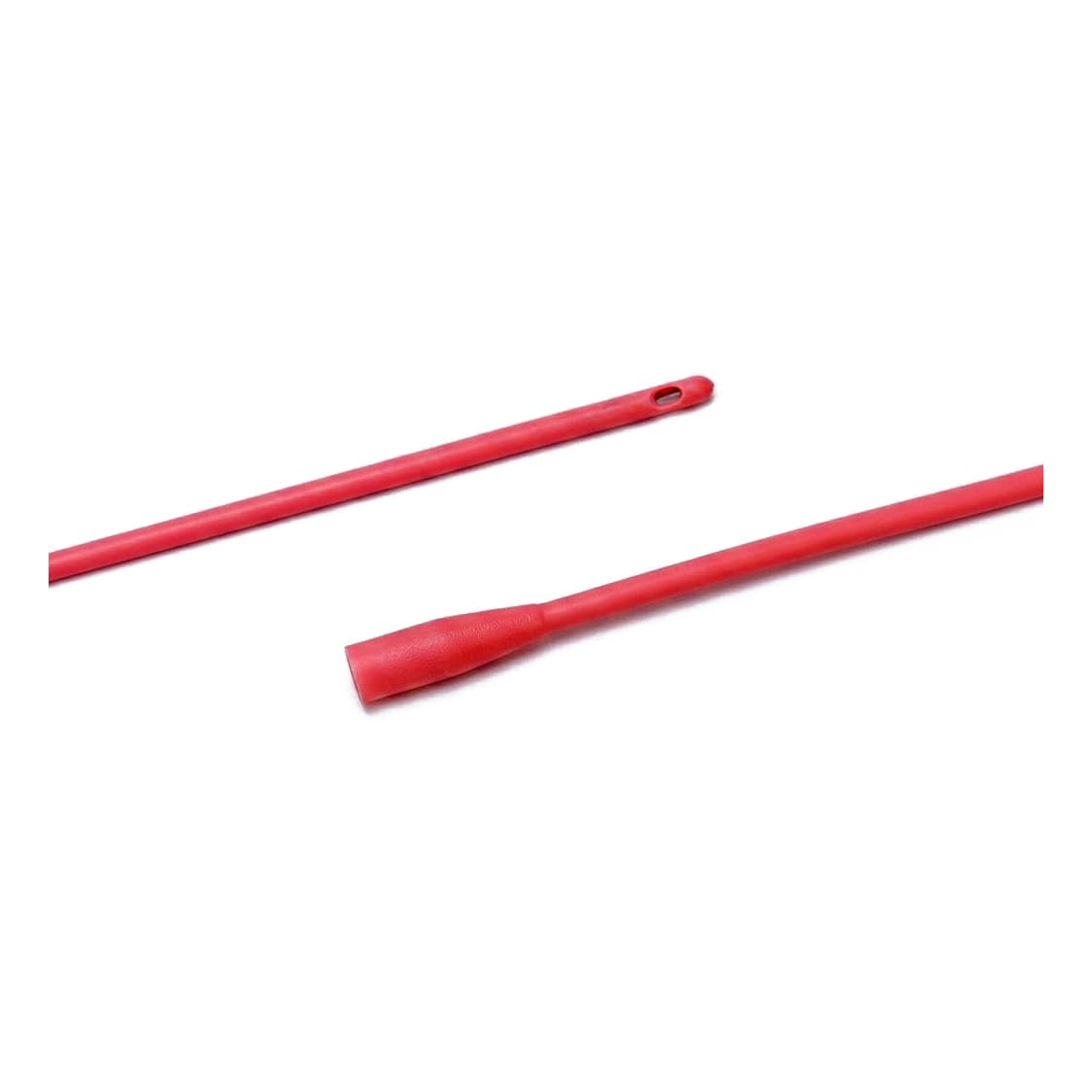 Davol Robinson Tip Red Rubber Intermittent Catheter, 16", 16 Fr - Each - Image 1