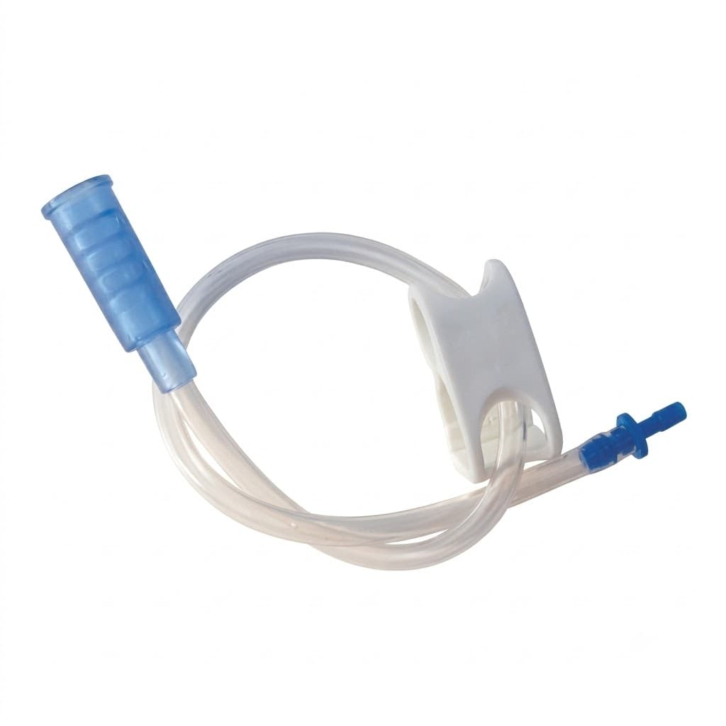 AMT Bolus Feeding Set with Straight Port, 18 Fr - Box of 10 - Image 1