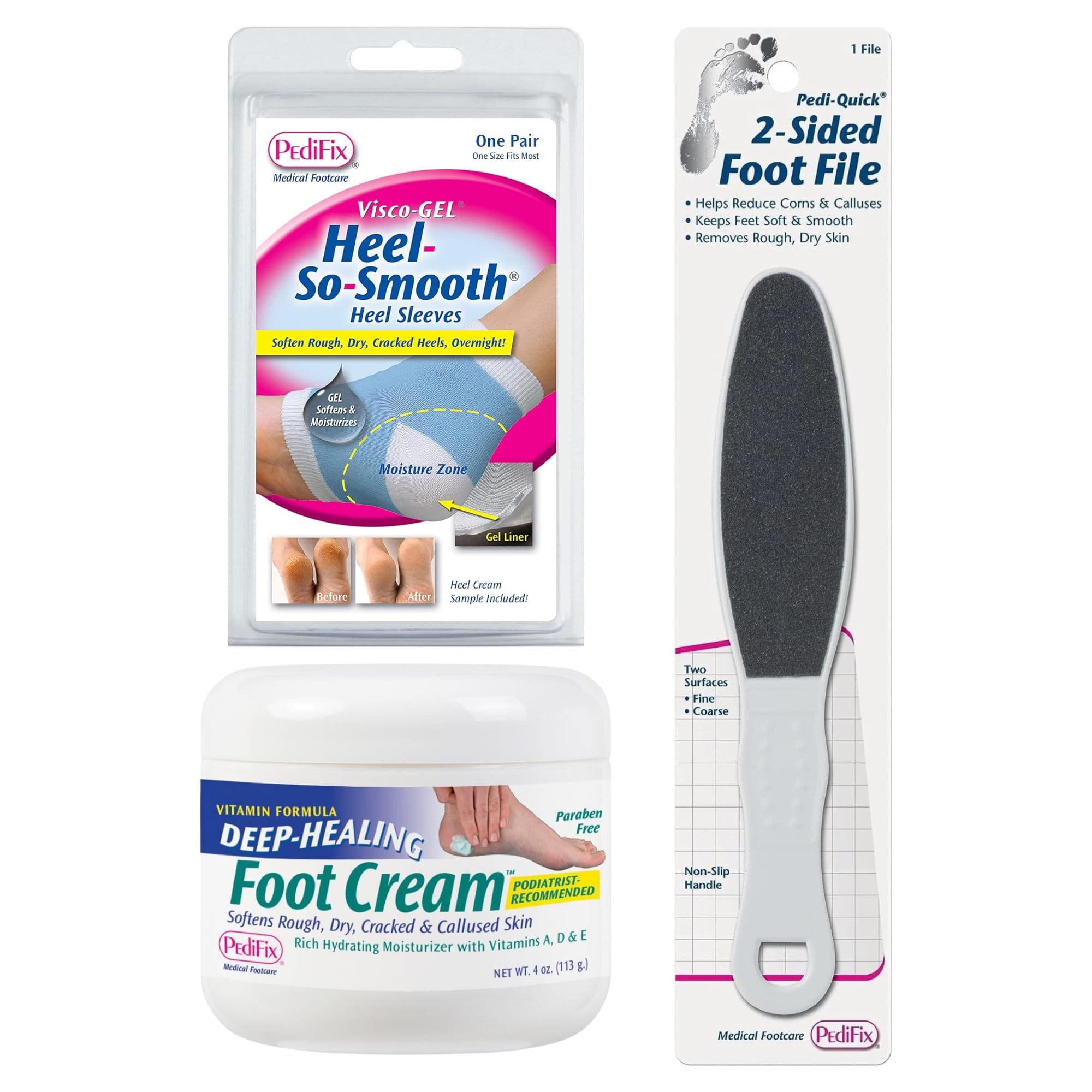 Heel-So-Smooth Dry Heal Treatment Kit - 1 Kit - Image 1