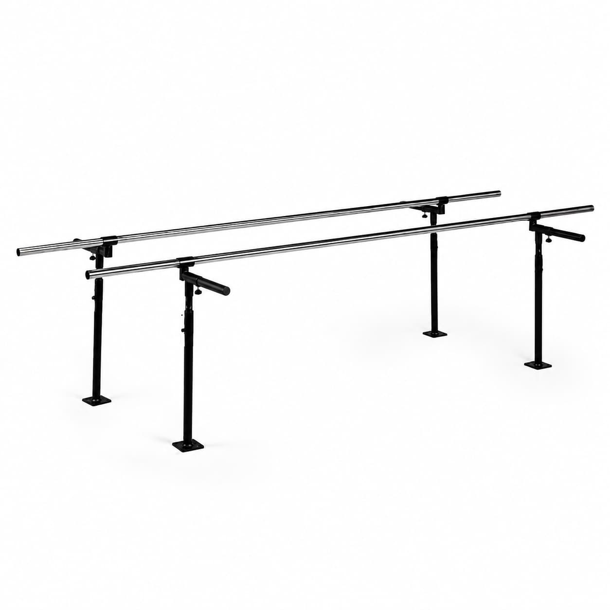 Hausmann Height and Width Adjustable Floor Mounted Parallel Bars - Image 1