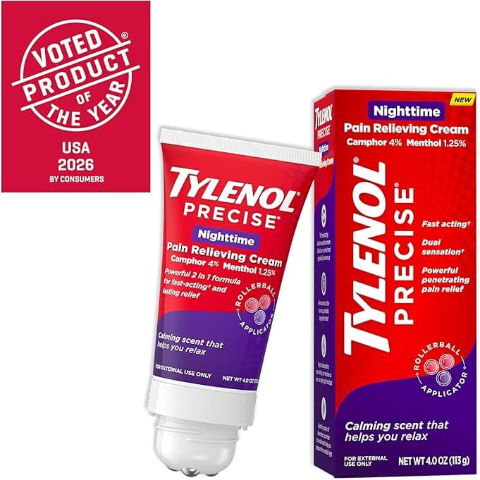 Tylenol Precise Nighttime Pain Relieving Cream, 4 oz - Each - Image 2