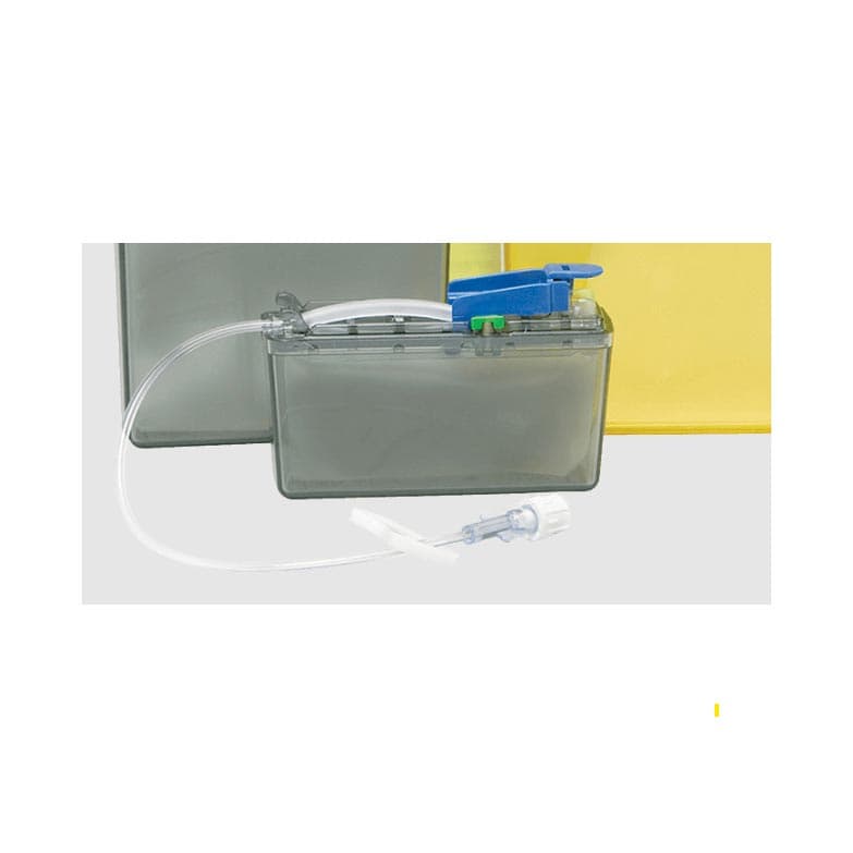 CADD Medication Cassette Reservoir with Clamp and Female Luer, 50mL - Box of 12 - Image 1