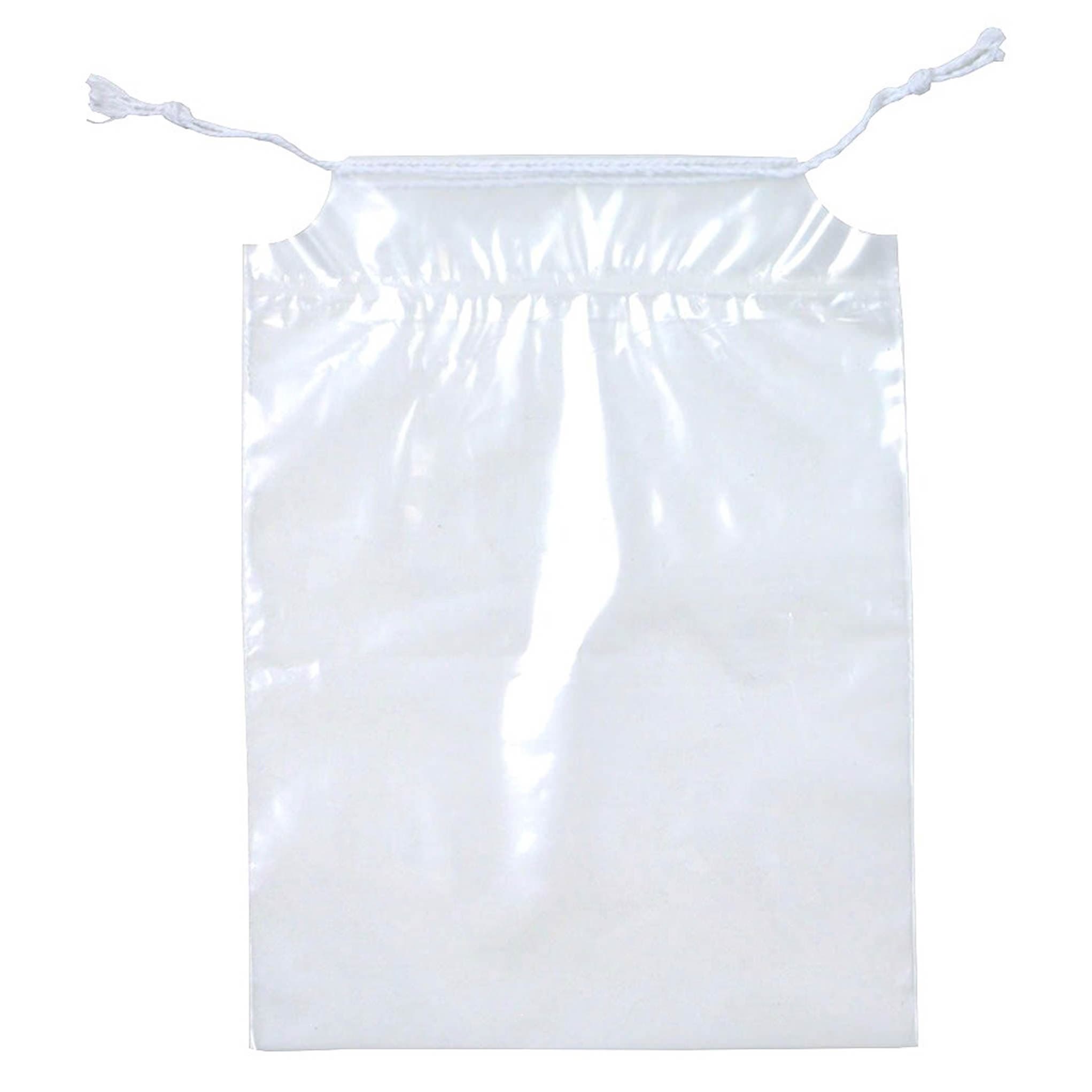Elkay Plastics Pull-Tite Low Density Polyethylene Double-Drawstring Bag, 18 x 12 Inch - Case of 1000 - Image 1