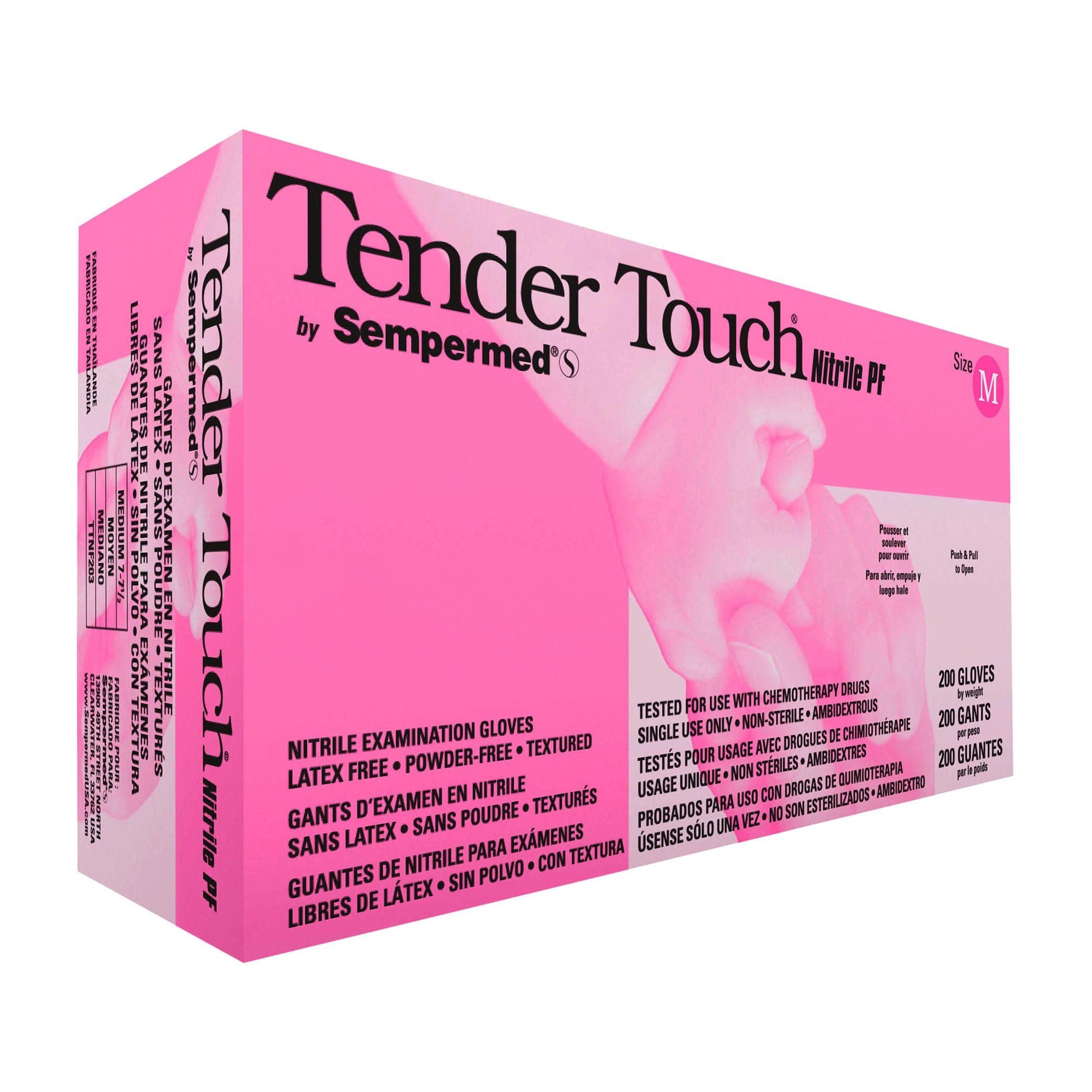 Sempermed Tender Touch Nitrile PF Exam Gloves - Image 2