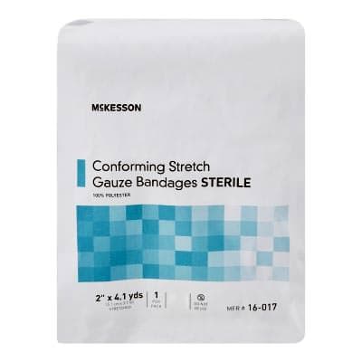 McKesson Conforming Stretch Sterile Gauze Bandage, 2 Inch x 4-1/10 Yard - Each - Image 1