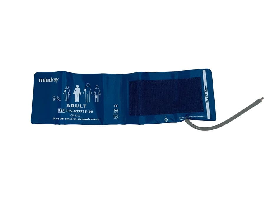 Mindray Reusable Blood Pressure Cuff, Adult, 24 to 35 cm - Image 1
