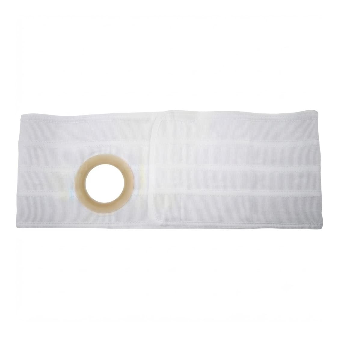 Nu-Hope Nu-Form 8" Ostomy Support Belt Without Prolapse Flap, White, Small - Each - Image 1