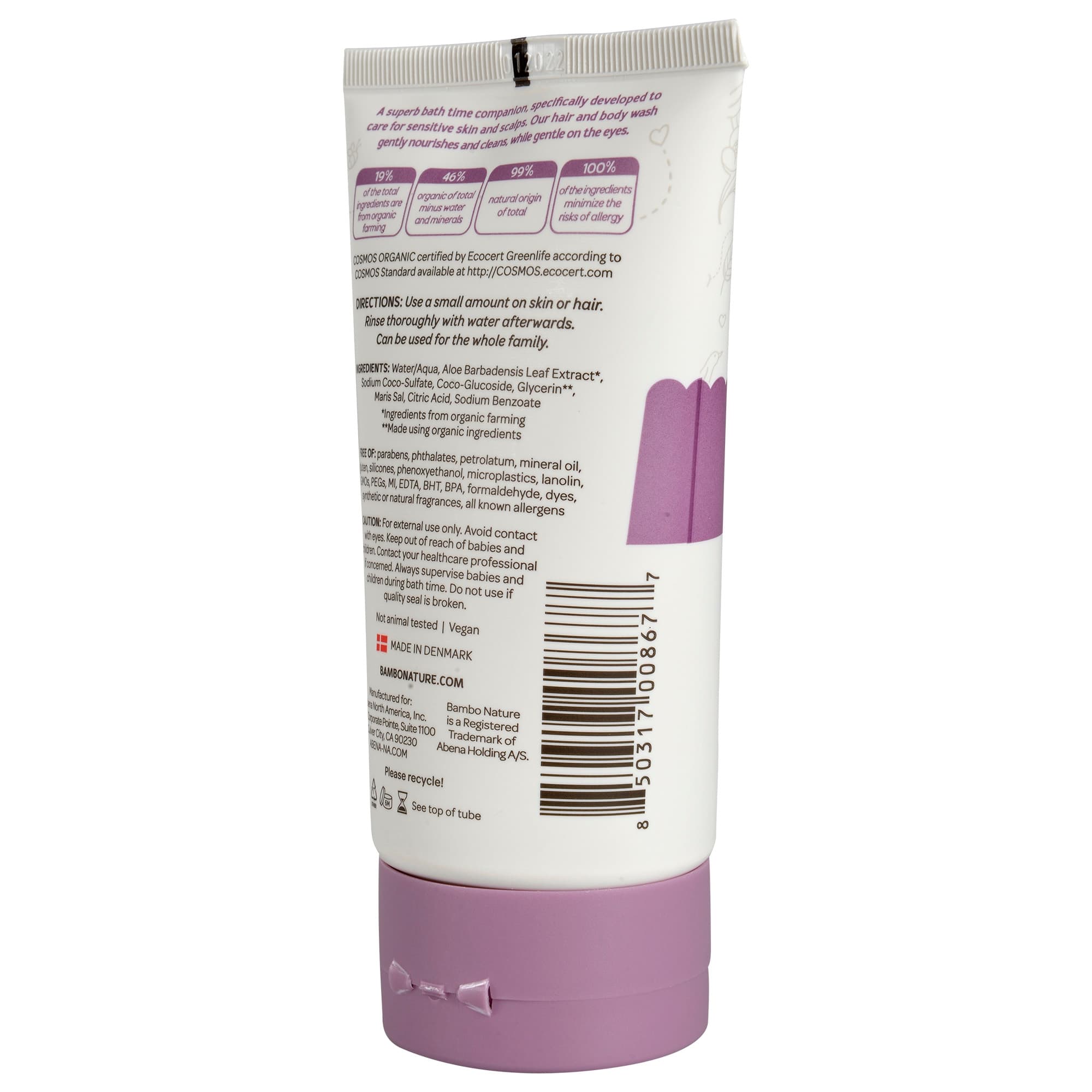 Bambo Nature Bath Buddy Hair and Body Wash - Image 3