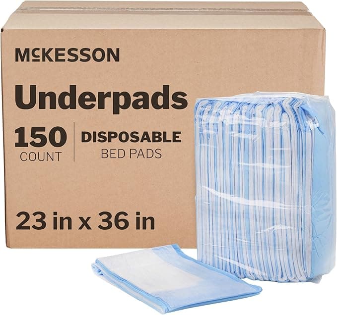 McKesson Classic Disposable Underpad Light Absorbency - Image 3
