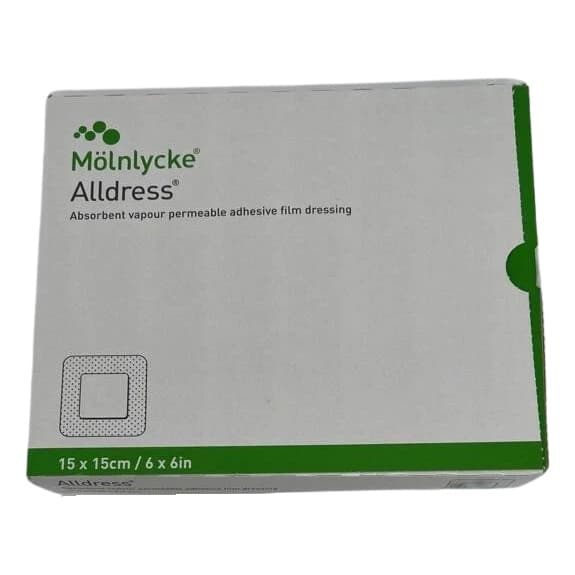 Alldress Self-Absorbent Composite Dressing, 6 x 6 Inch - Box of 10 - Image 1