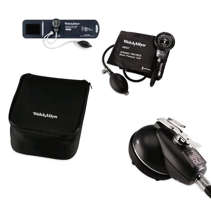 Welch Allyn Platinum Series Aneroid Sphygmomanometer Set