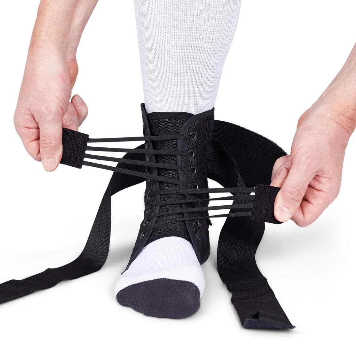 Doc Ortho Black Swift Lace Ankle Support - Image 2