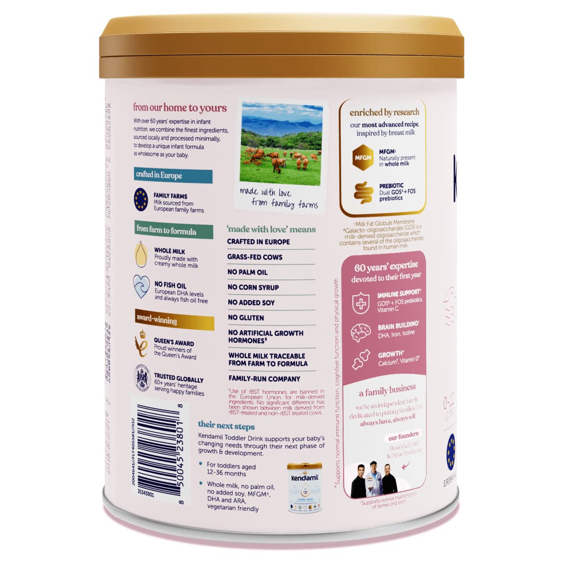 Kendamil Classic Infant Formula, 28.2 oz - Image 2
