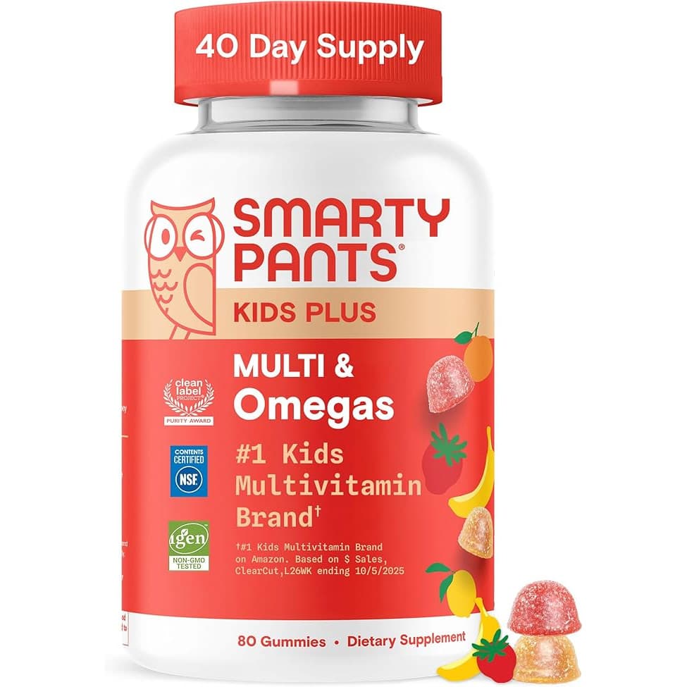 SmartyPants Kids Multi & Omegas Eagle - Bottle of 80 - Image 1