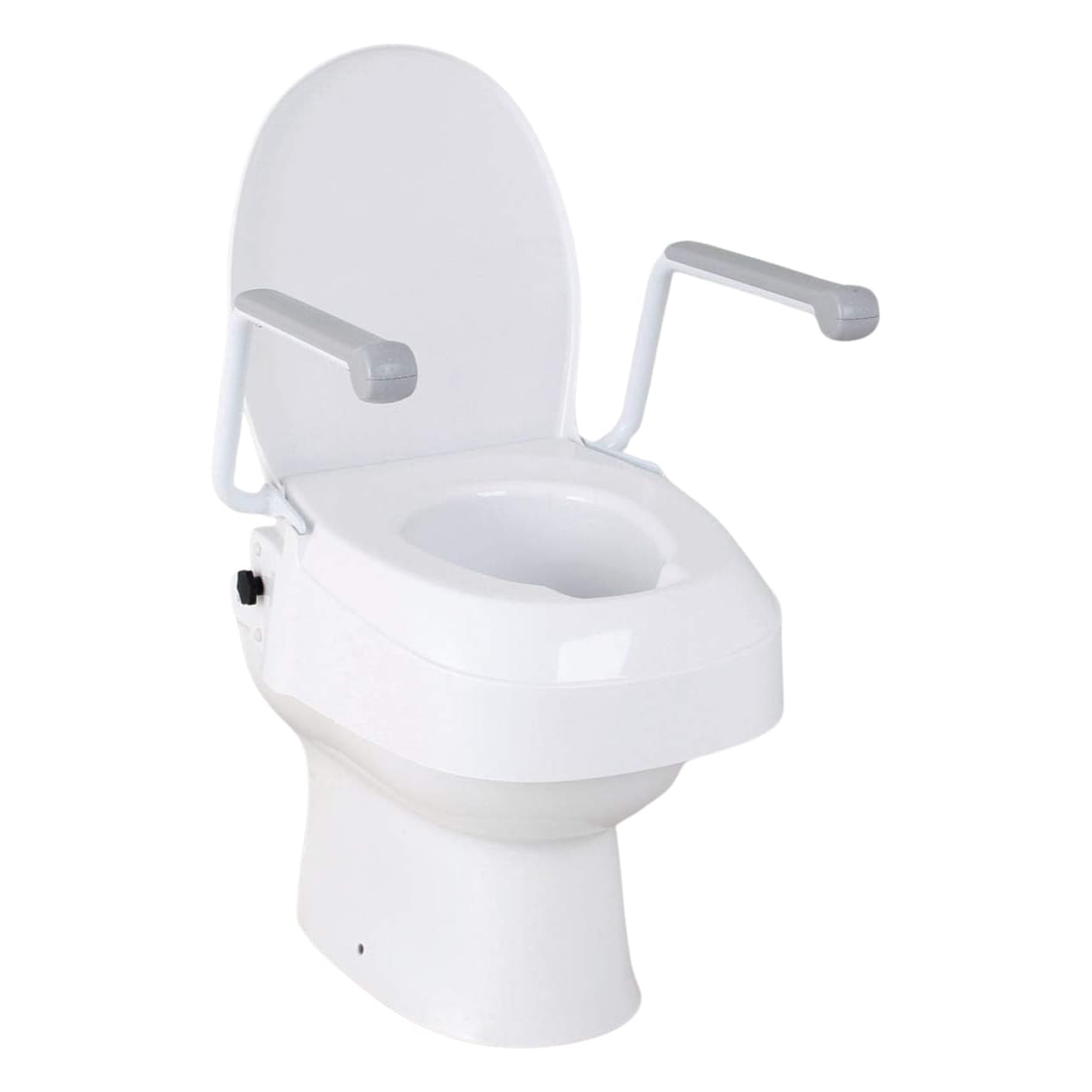Homecraft Raised Toilet Seat with Armrests