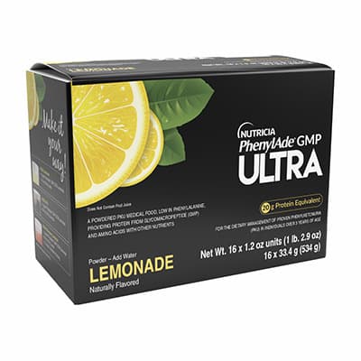 PhenylAde GMP Ultra Oral Supplement Powder, Lemonade - Each - Image 1