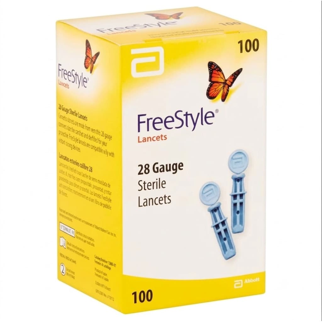 TheraSense FreeStyle Sterile Lancets, 28 Gauge - Box of 100