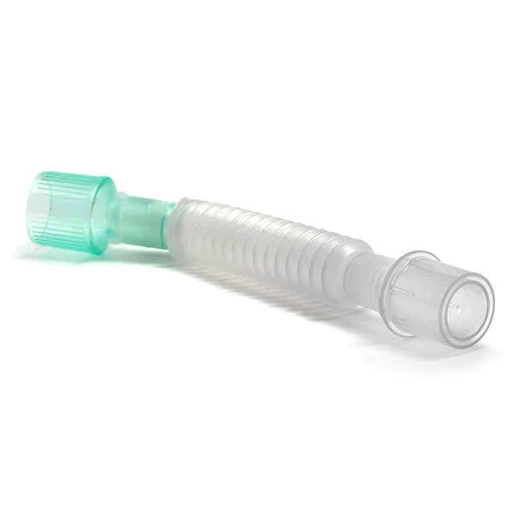 Superset Straight Catheter Mount without Elbow, 22mm ID x 22mm OD - Case of 75 - Image 1