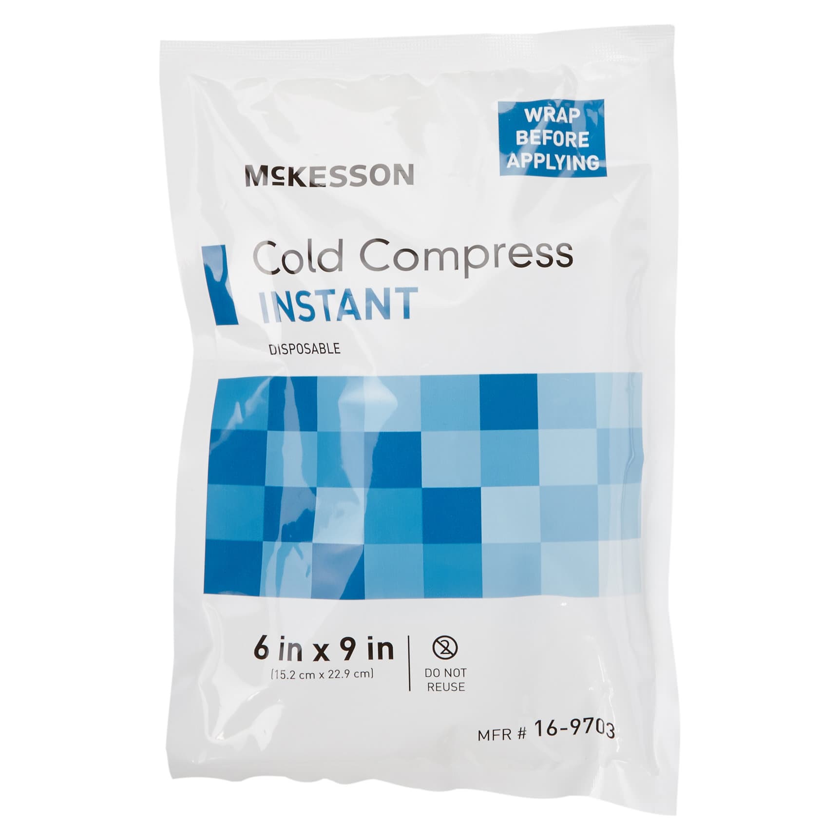 McKesson Disposable Instant Cold Pack, 6 x 9 Inch - Image 1