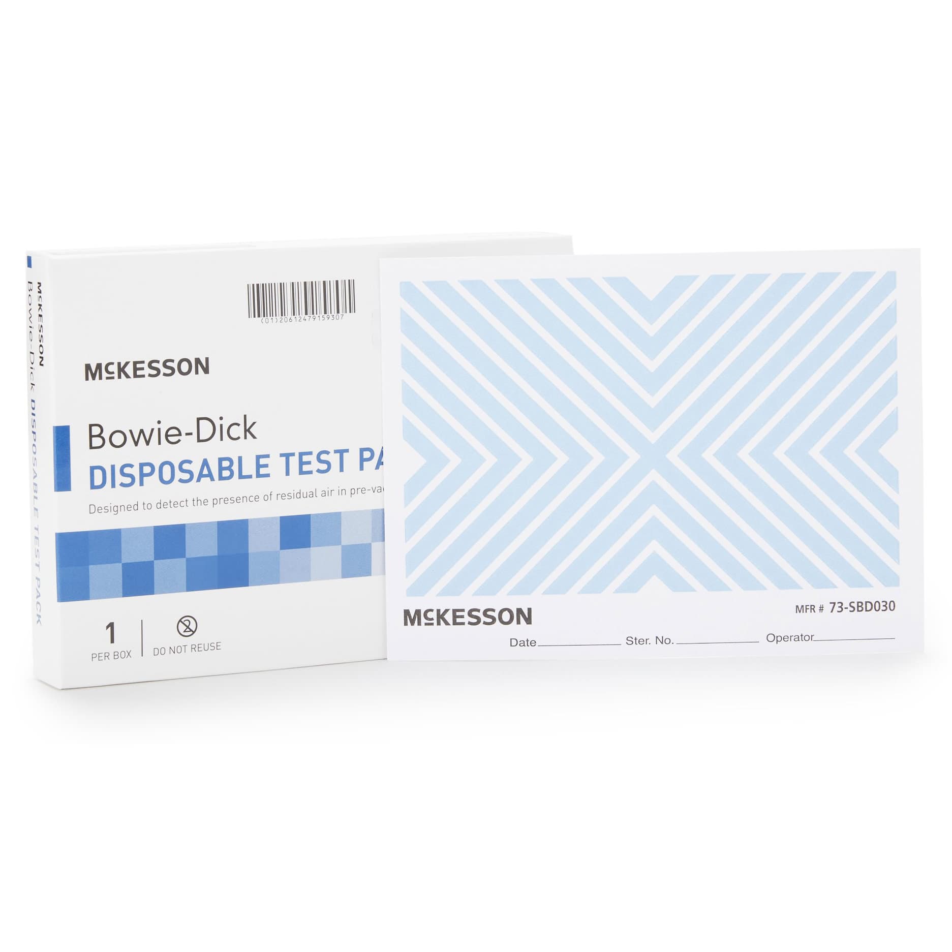 McKesson Sterilization Bowie-Dick Test Pack Class 2 - Image 1