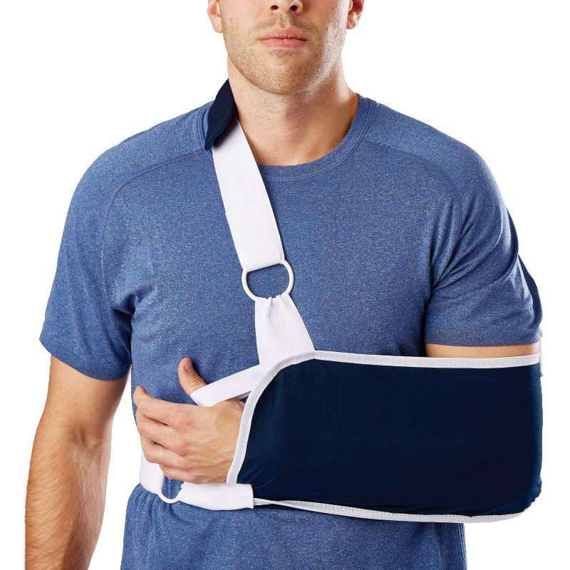 Medline Sling-style Shoulder Immobilizer With Neck Pad, Extra Large - Image 1