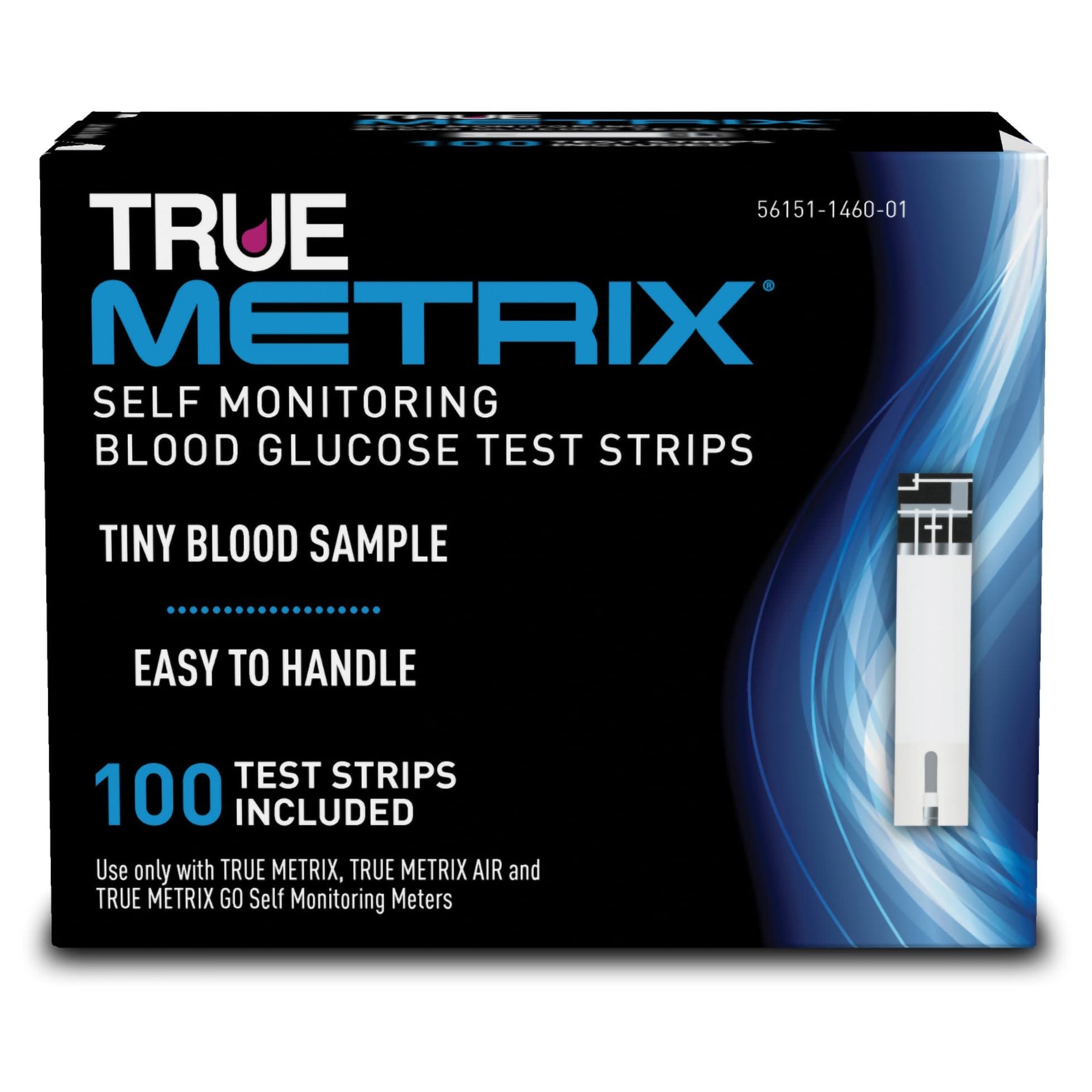 TRUE METRIX Blood Glucose Test Strips - Box of 100 - Image 1