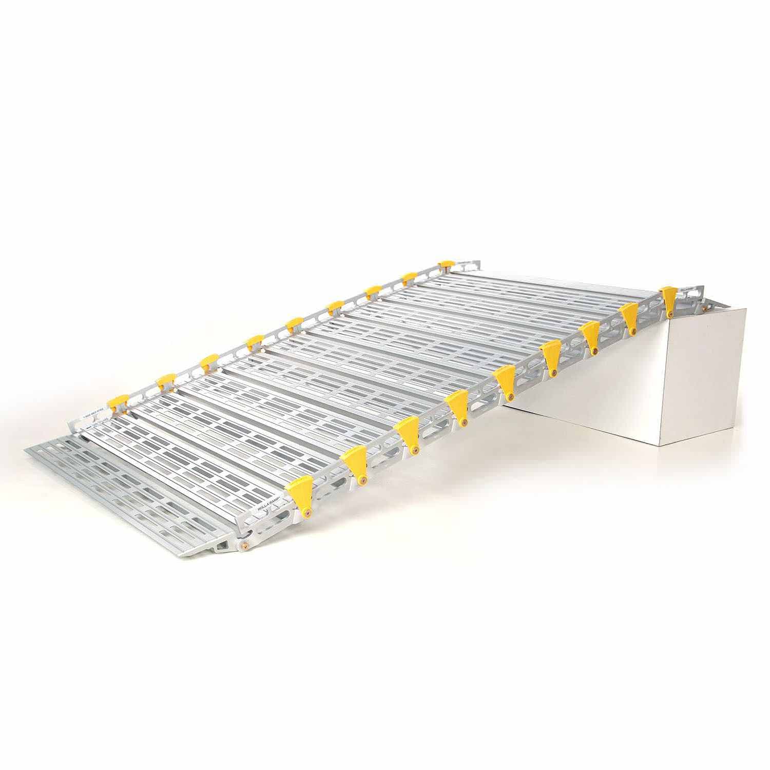 Roll-A-Ramp Portable Heavy-Duty Ramp - 7'L x 36"W - Image 1