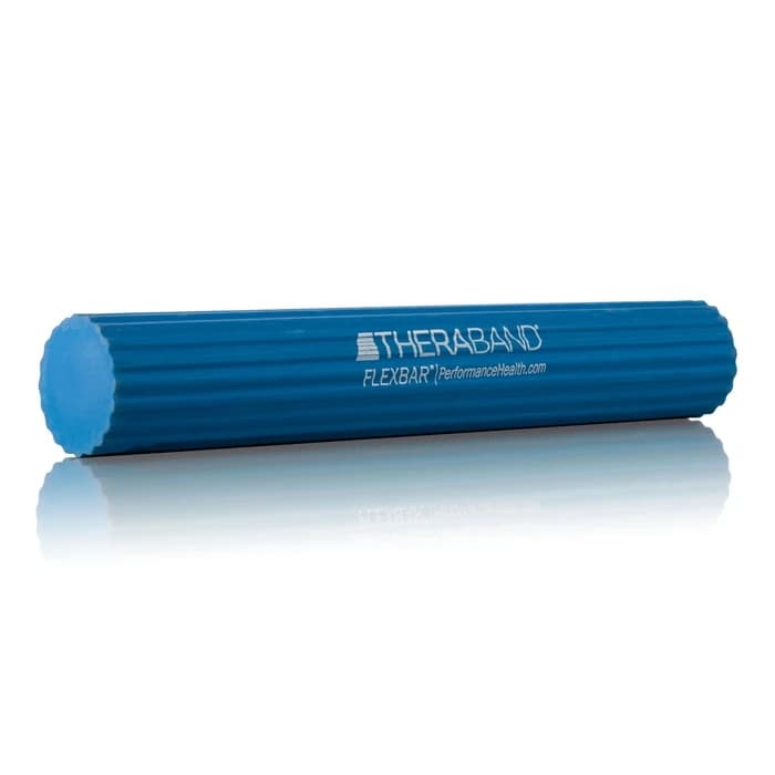TheraBand FlexBar Hand Exerciser, Heavy, Blue - Image 1