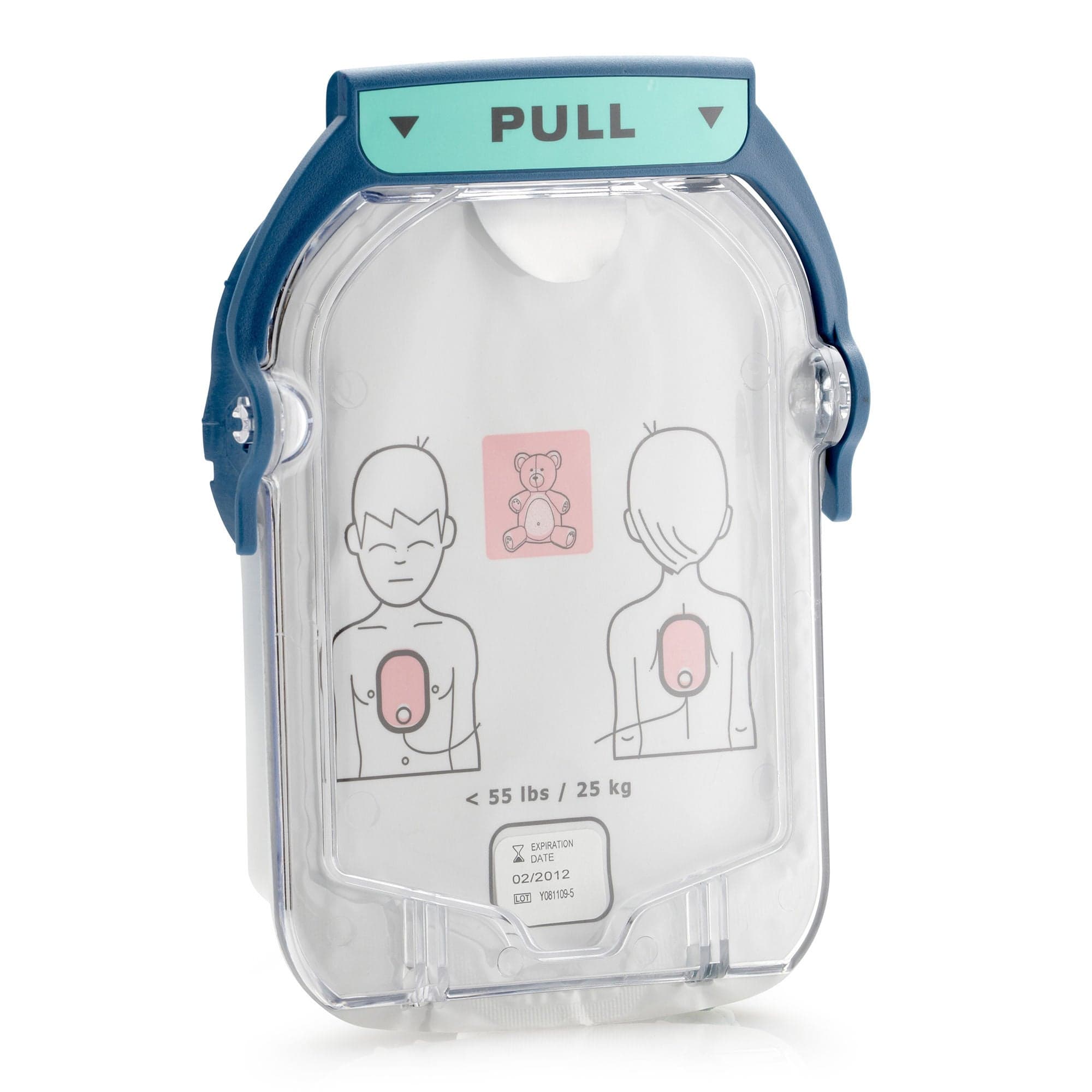 HeartStart Infant/Pediatric AED Defibrillator Pads Cartridge with Plug Connector - Image 1