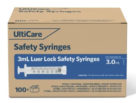 UltiCare General Purpose Syringe - Case of 500 - Image 1
