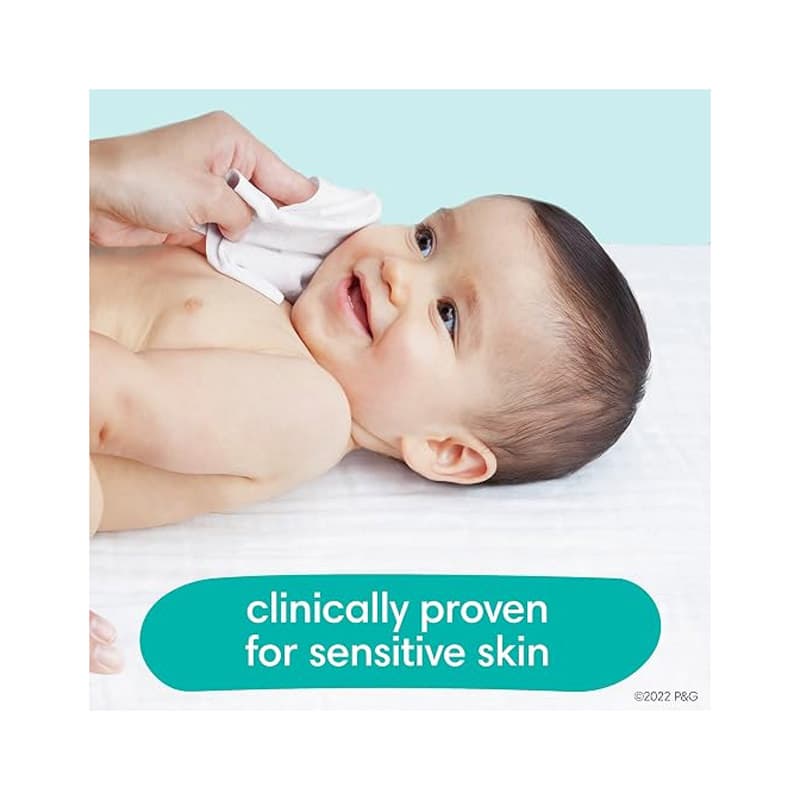 Pampers Sensitive Baby Wipes, 2x - Image 3