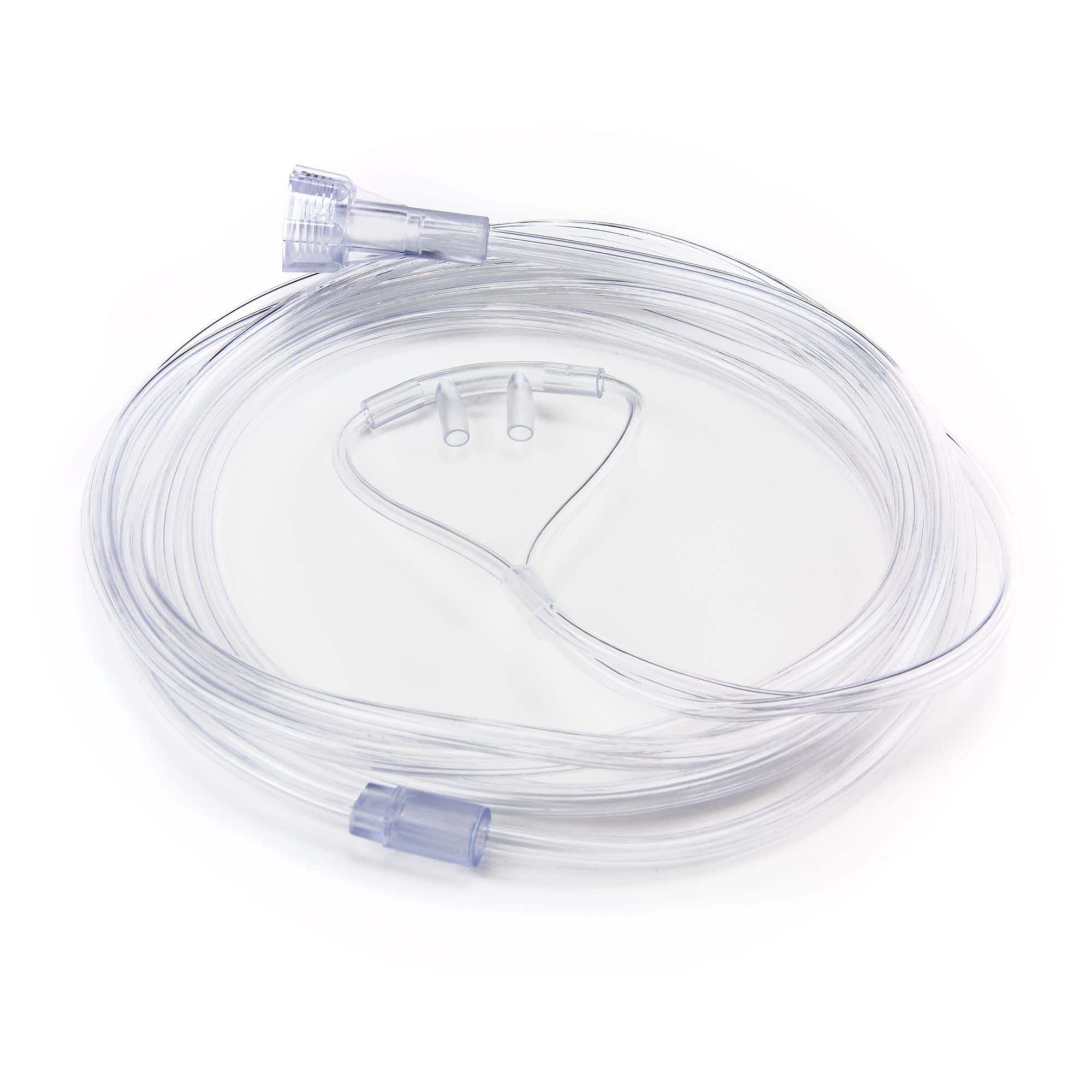 McKesson Nasal Cannula Clear Over Ear NonSterile Kink Resistant Tubing - Case of 50 - Image 1