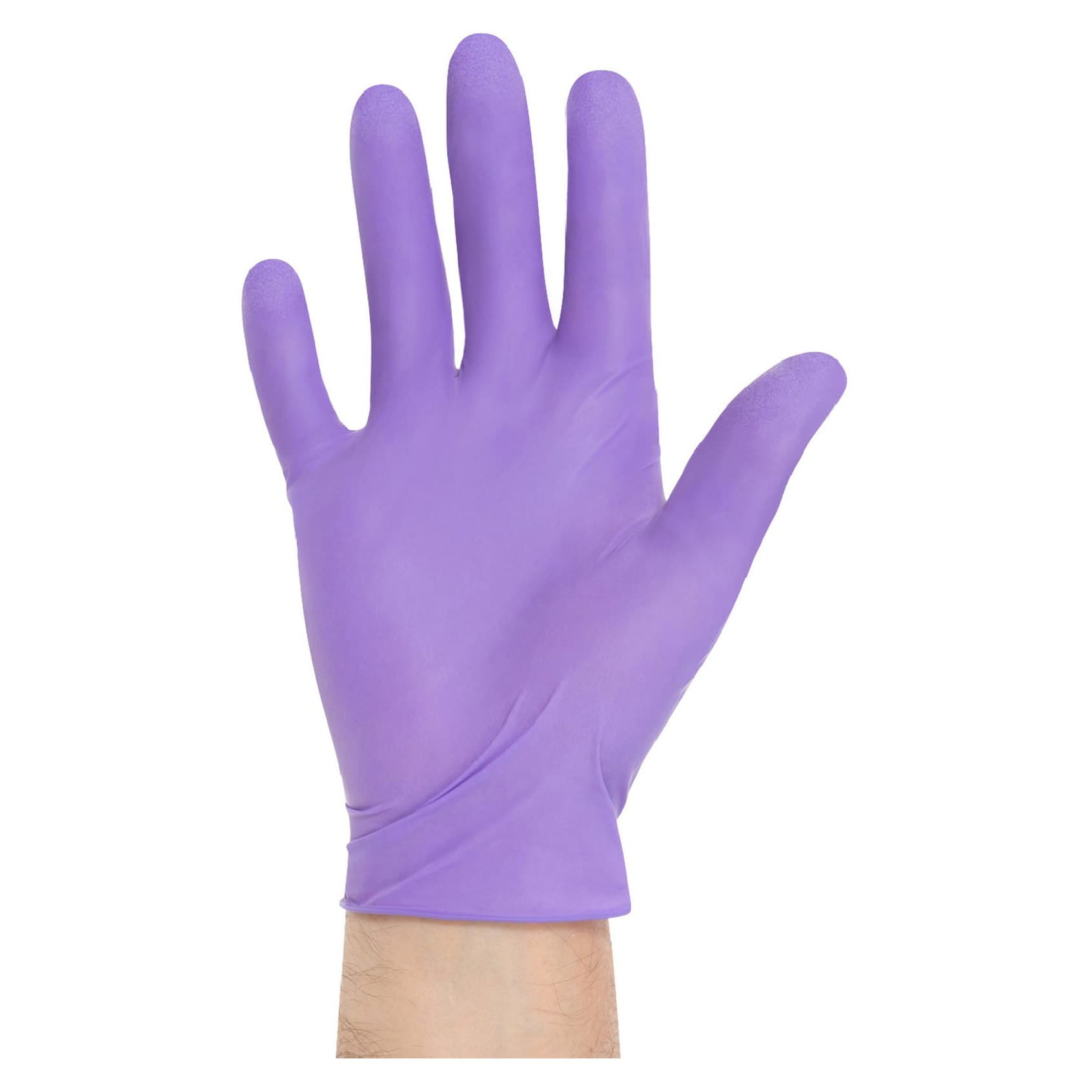 Halyard Purple Nitrile-Xtra Powder-Free Exam Gloves - Image 1