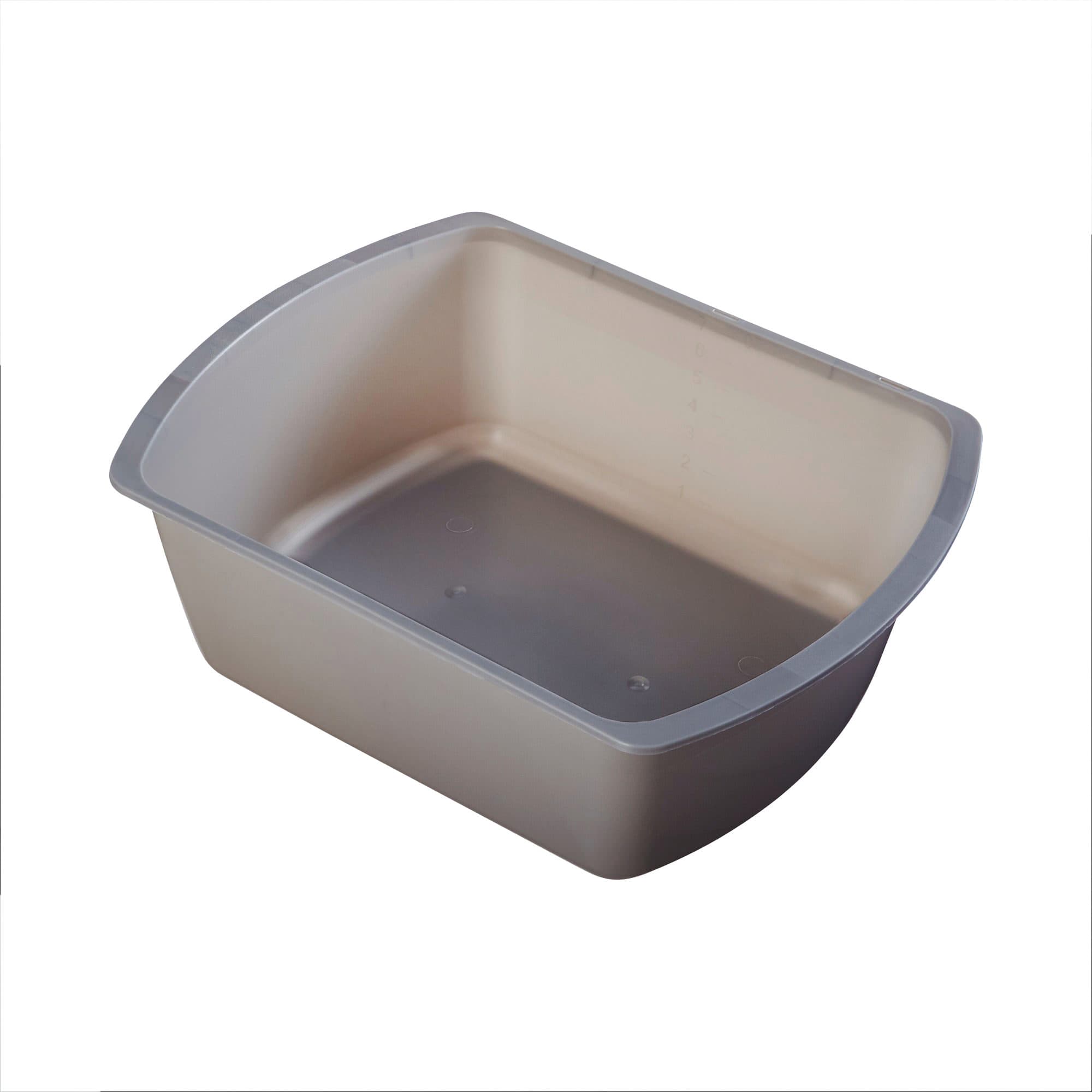McKesson Wash Basin Graphite 5 D x 10 W x 13 L Inch Rectangle, NonSterile - Image 2