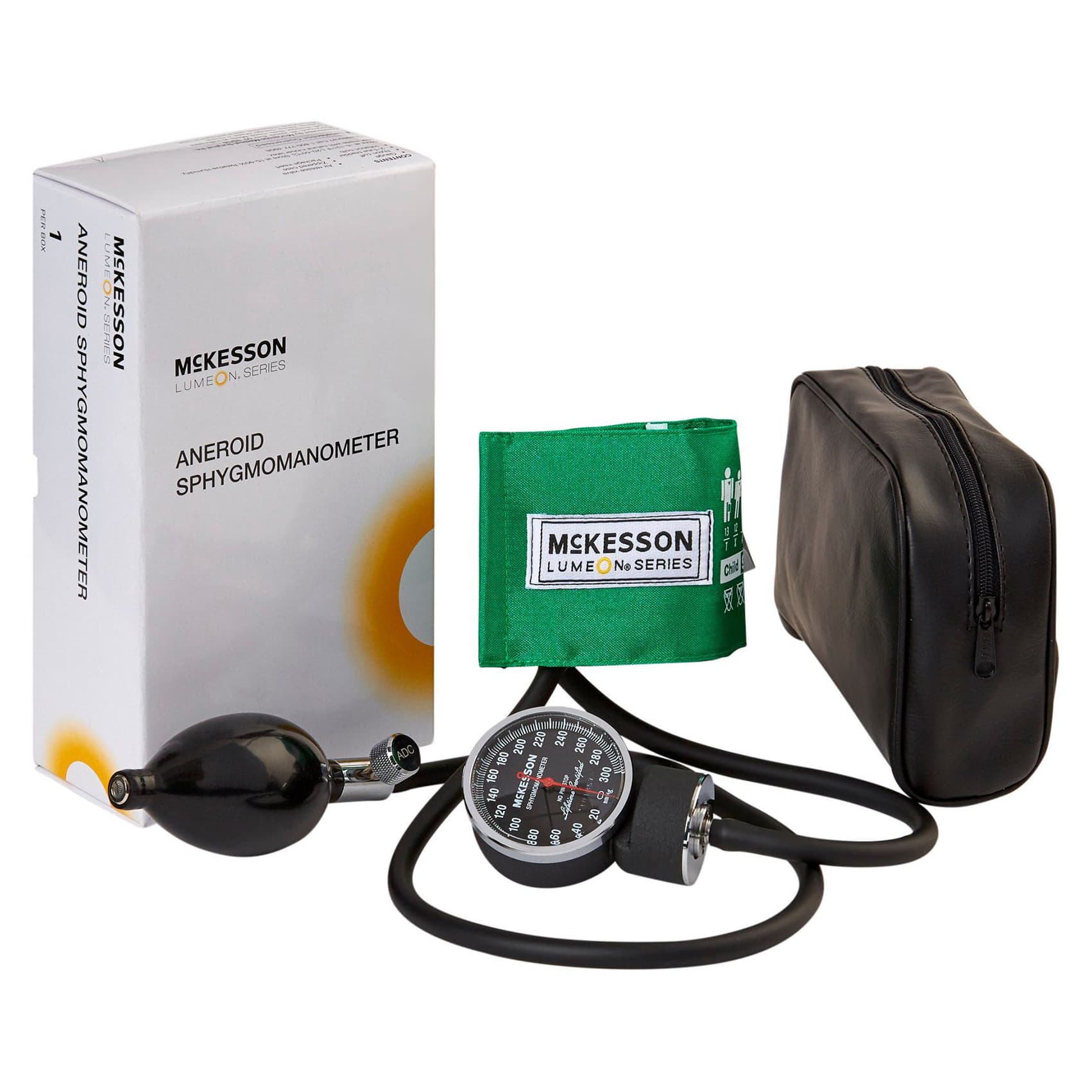 Lumeon 2-Tubes Aneroid Sphygmomanometer with Cuff
