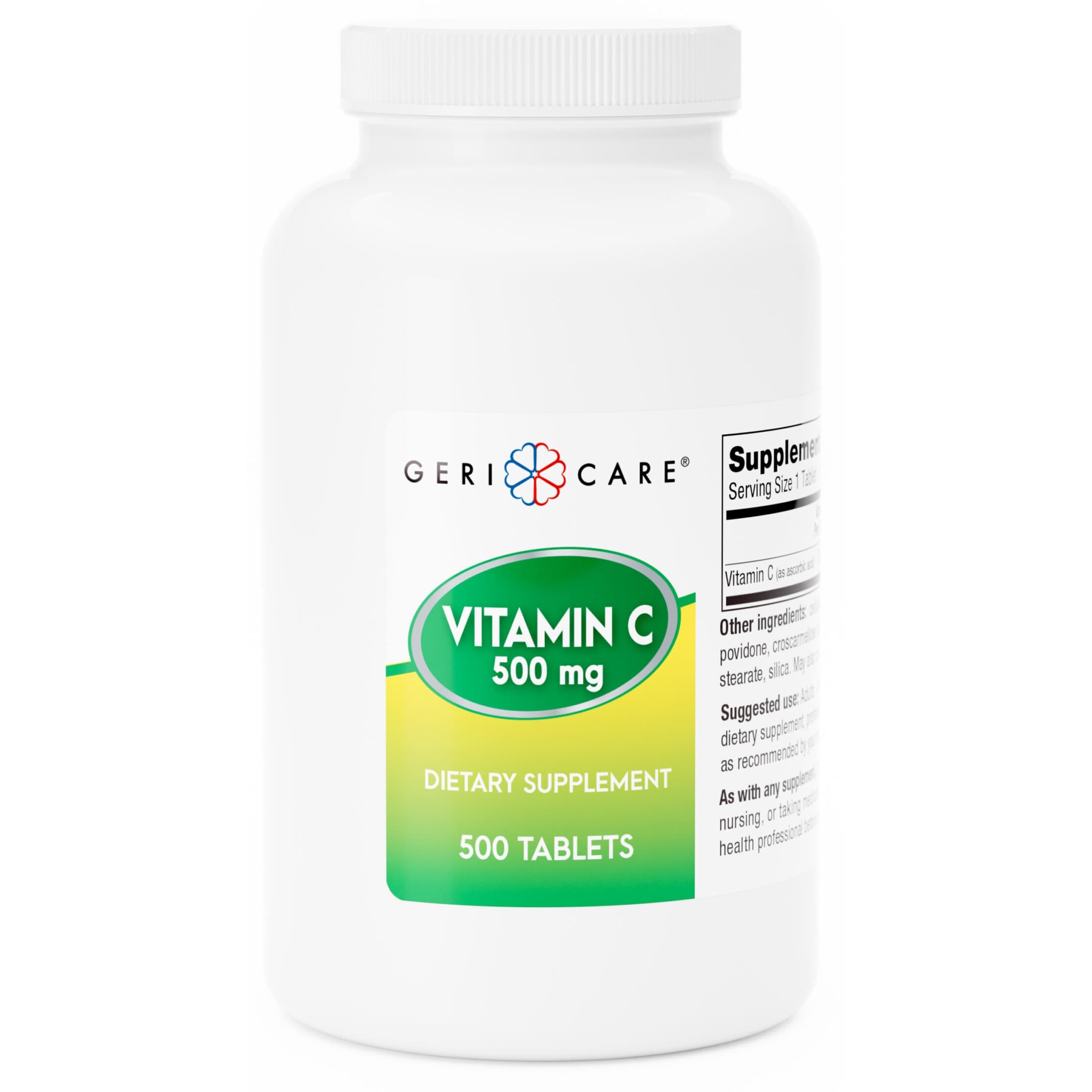 Geri-Care Vitamin C Dietary Supplement Tablets - Image 1