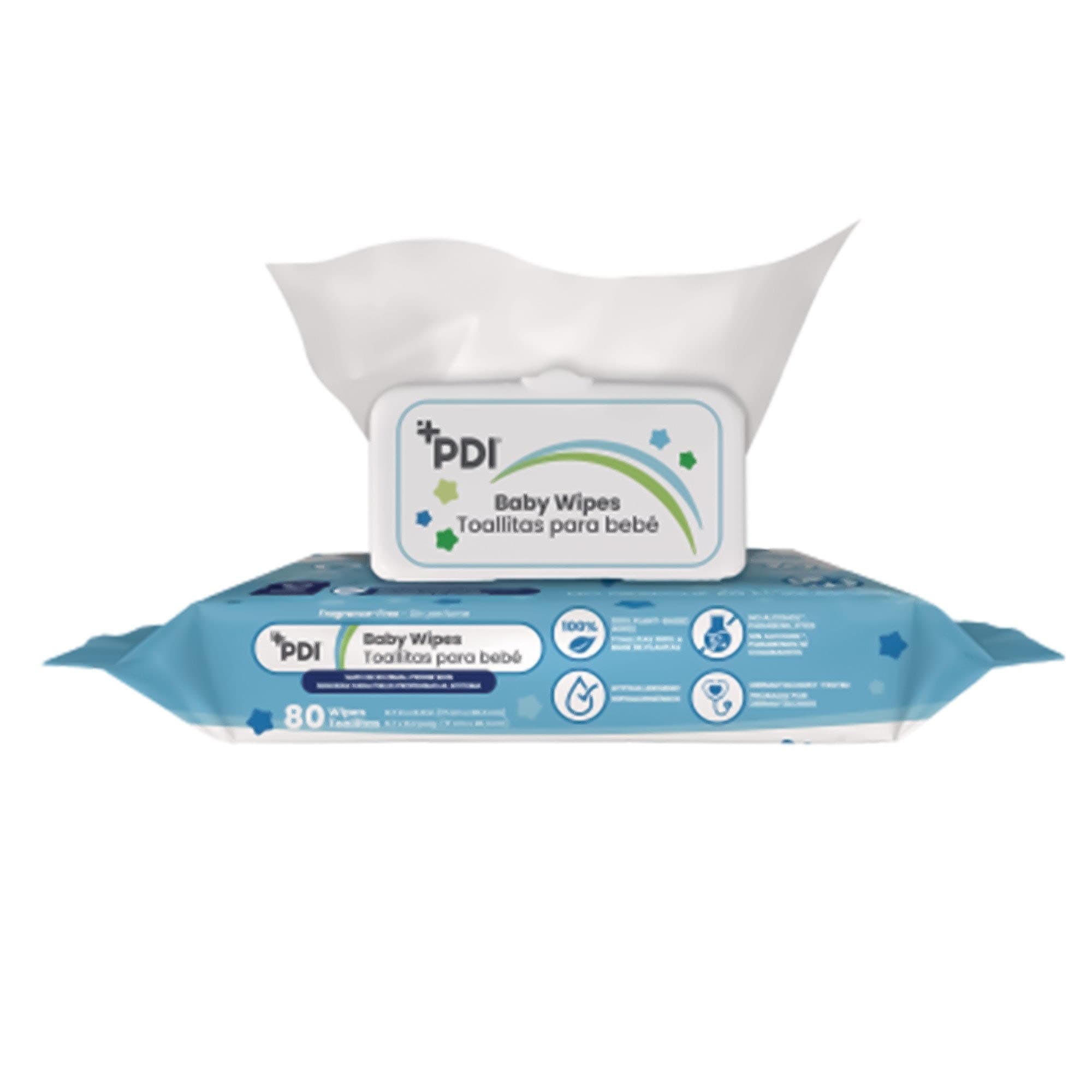 PDI Soft Baby Wipes Unscented - Case of 960 Wipes - Image 1