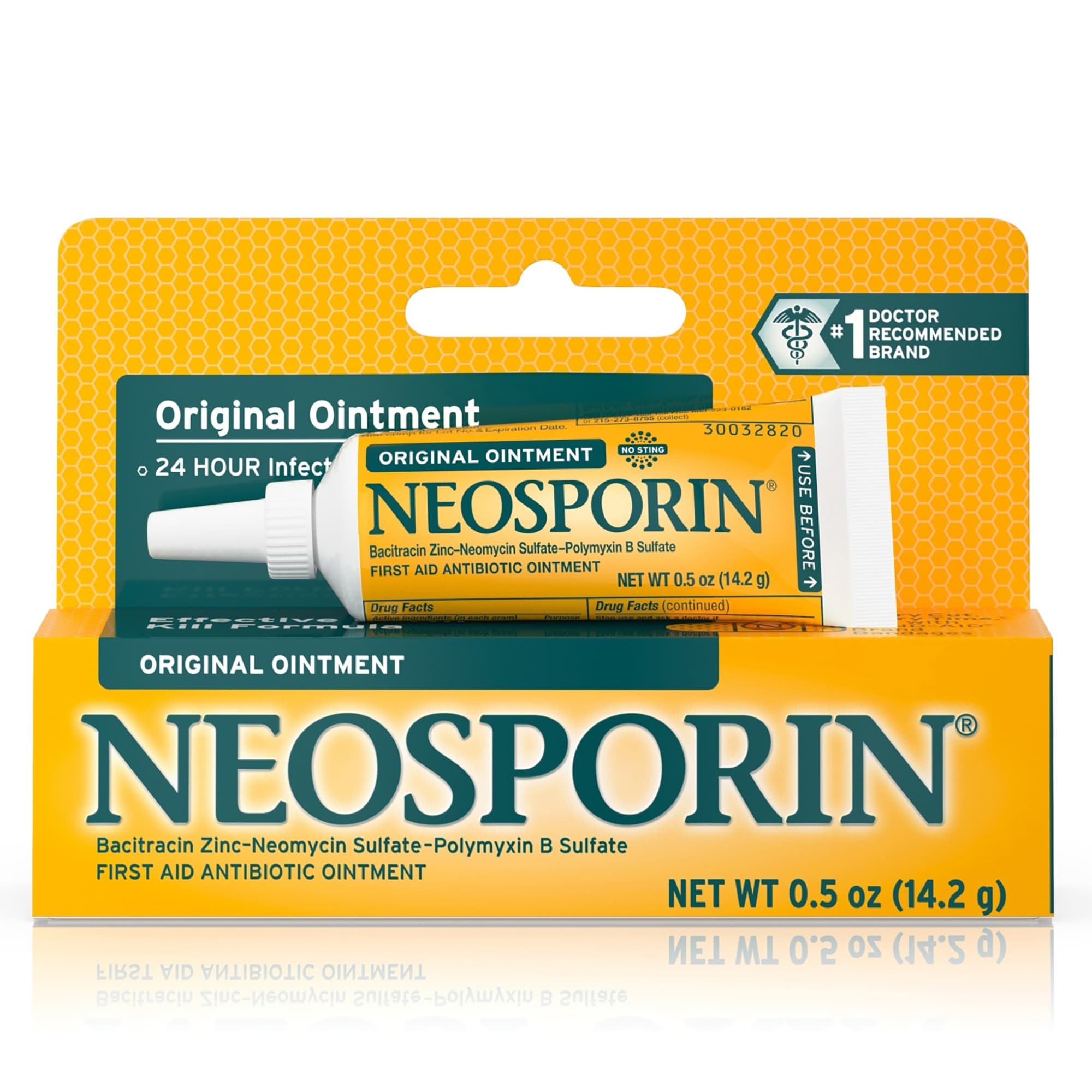 Neosporin First Aid Antibiotic Ointment Tube, 0.5 oz. - Box of 6 - Image 1