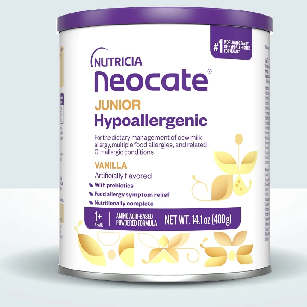 Neocate Junior Nutritionally Complete Hypoallergenic Formula, Vanilla, 14.1 oz - Each - Image 1