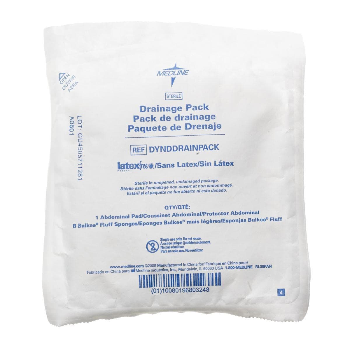 Medline Heavy Wound Drainage Pack - Image 1