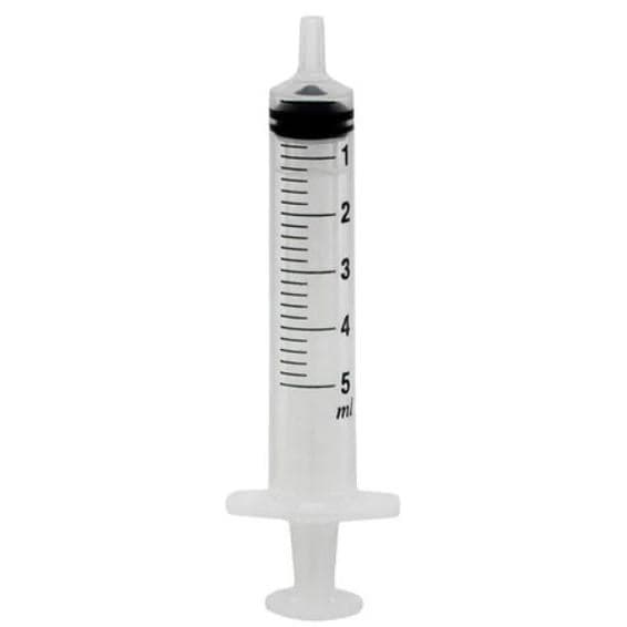 BD Oral Syringe with Tip Cap, Clear, 5 ml - Box of 100 - Image 1