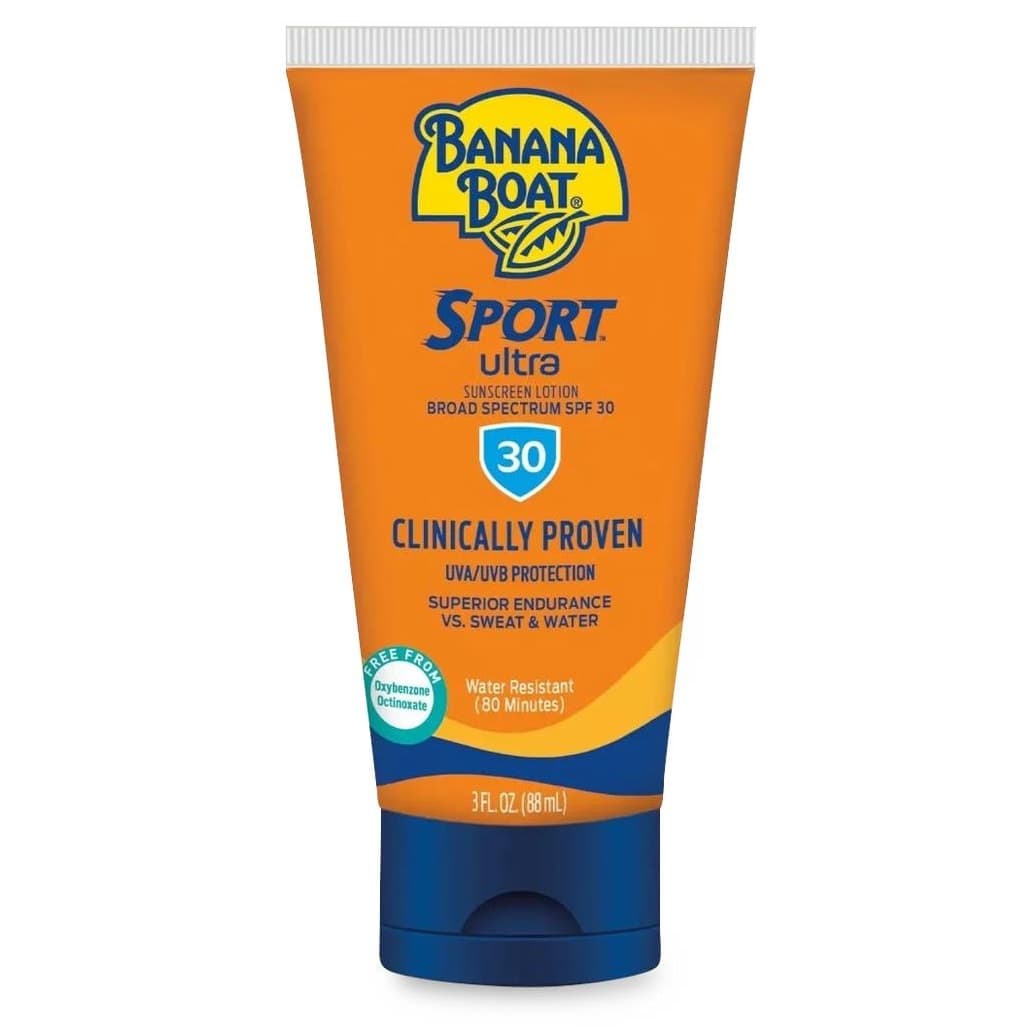 Banana Boat Sport Ultra Sunscreen Lotion, SPF 30, 3 oz - Case of 12 - Image 1
