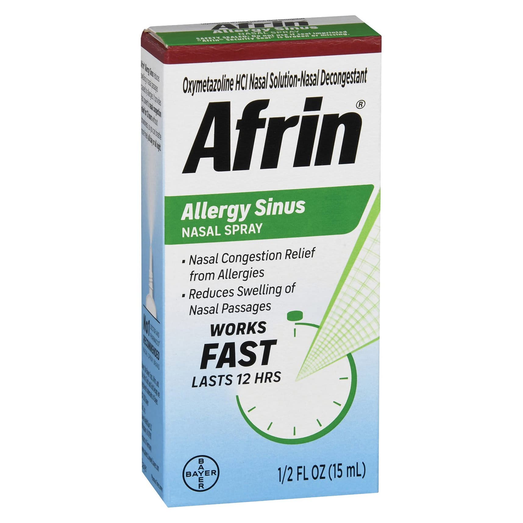 Afrin Allergy Sinus Relief Nasal Spray - Each - Image 2