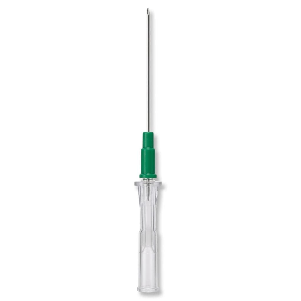BD Angiocath Peripheral IV Catheter, Stright Hub, Green, 18 Gauge, 1.88 Inch - Case of 200 - Image 1