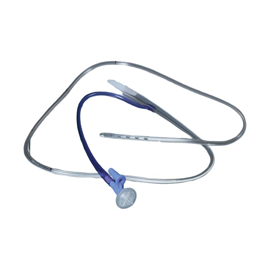 Bard Nasogastric Sump Tube with Prevent Anti-Reflux Filter, 18Fr, 48" L