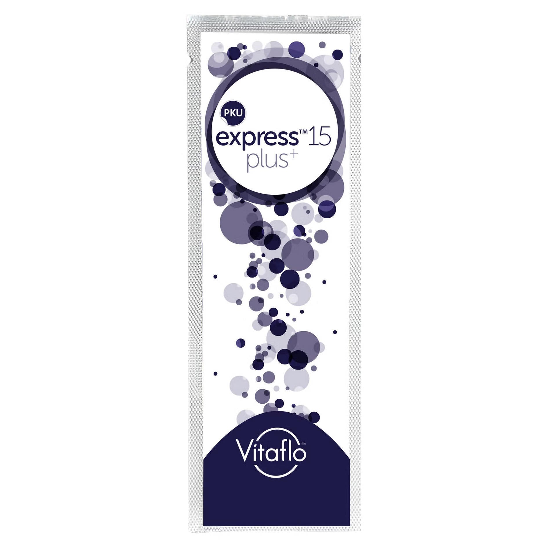 Vitaflo PKU Express15 Plus Dietary Formula, Unflavored, 25g Packets - Case of 30 - Image 1
