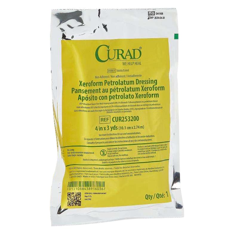Curad Xeroform Non-Adherent Gauze Dressing - Image 1