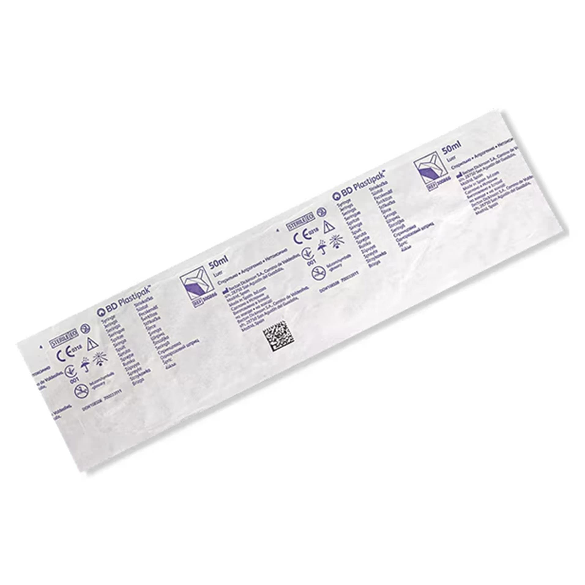 BD General Purpose Syringe, Eccentric Luer Slip Tip Syringe, 50 mL - Case of 240 - Image 1