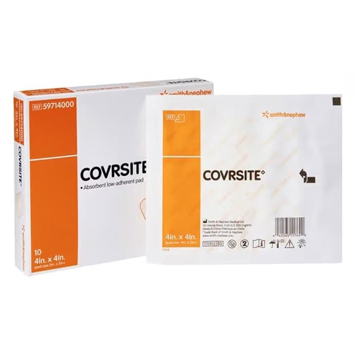 Covrsite Composite Dressing, NonSterile, 4" x 4" - Box of 10 - Image 1