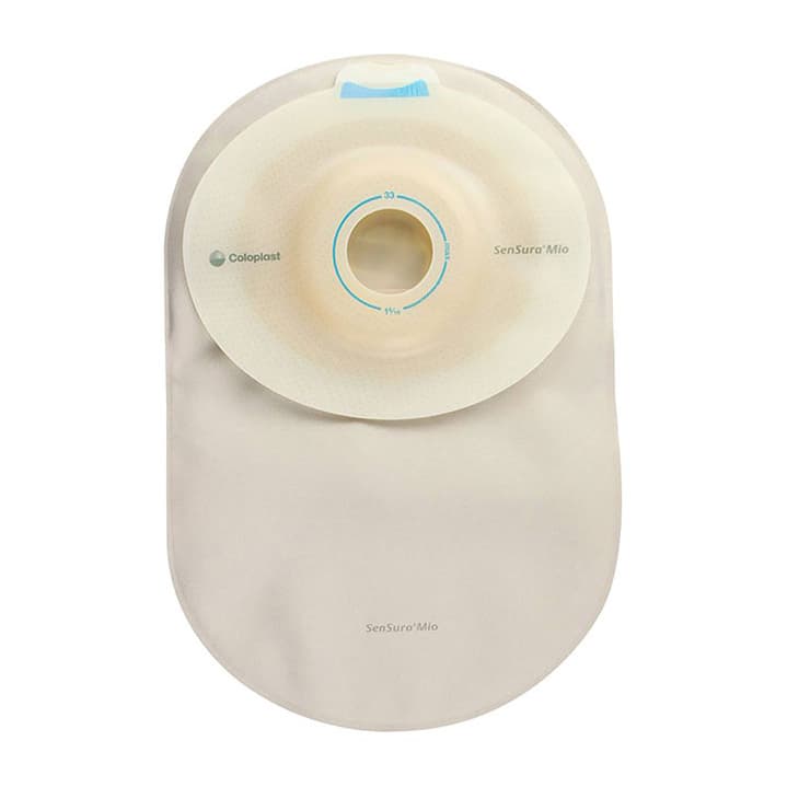 SenSura Mio Convex Light MAXI Closed Pouch, 38 mm - Box of 10 - Image 1